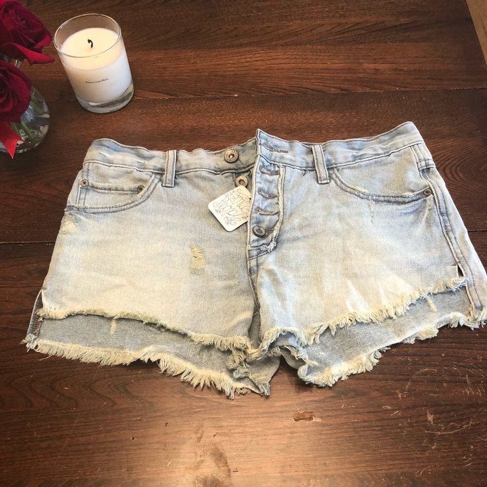 Free People Denim Shorts - Brand New with Tags